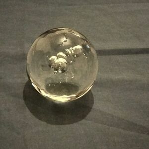 Control bubbles paperweight Decor Gift Vintage